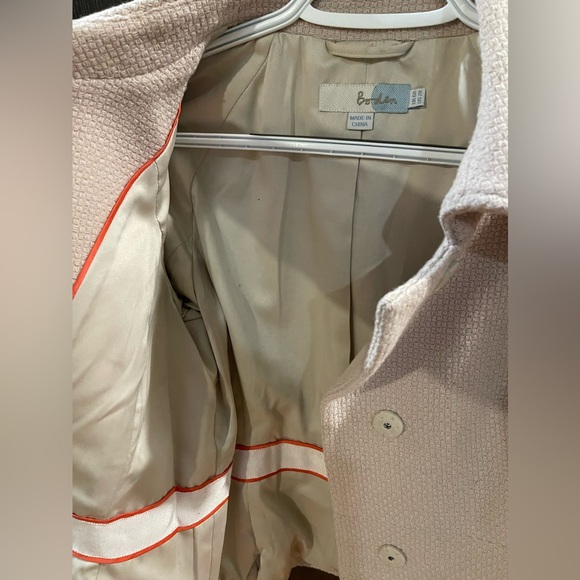 Boden Alice New Cream Scallope Wool Jacket - Picture 9 of 10